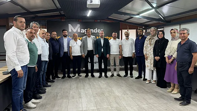Milletvekili Tüfenkci, MAGİNDER'i ziyaret etti