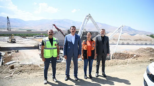 Milletvekili Tüfenkci, Malatya Çevre Yolu Projesi'ni inceledi