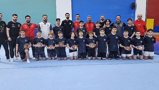 Milli Cimnastikçiler Budapeşte Öncesi Malatya'da Zirveye Hazırlanıyor