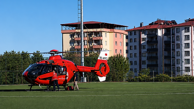 Minik Bebek İçin Zamanla Yarış: Hava Ambulansı Devreye Girdi
