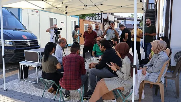 Mobil Basın Evi Malatya'da