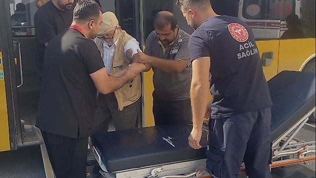 MOTAŞ Şoföründen Örnek Davranış: Otobüsü Acil Servise Sürdü