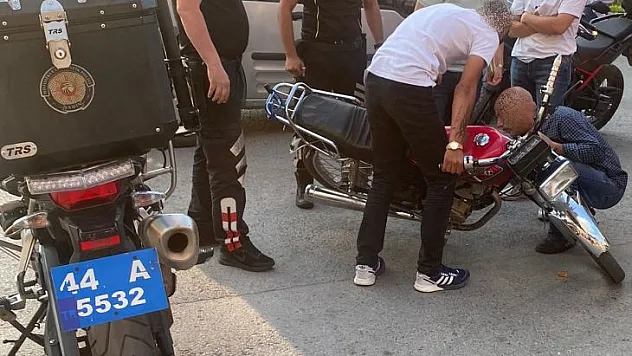 Motosiklet ve sürücülerine yönelik denetim yapıldı.