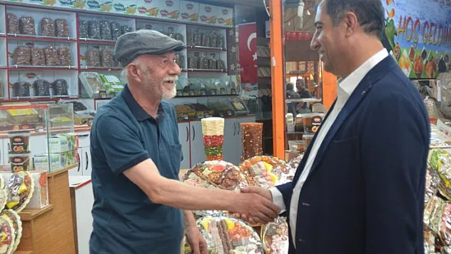 MTSO Başkan Adayı Baştürk, MAŞTİ esnafını ziyaret etti