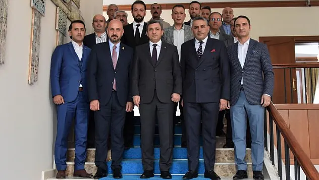 MTSO'nun yeni yönetim kurulundan Vali Şahin'e ziyaret
