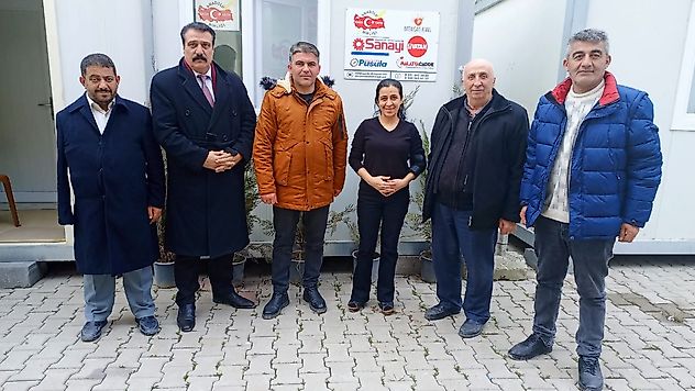 Muhtarlardan  ABYB'ye  Ziyaret