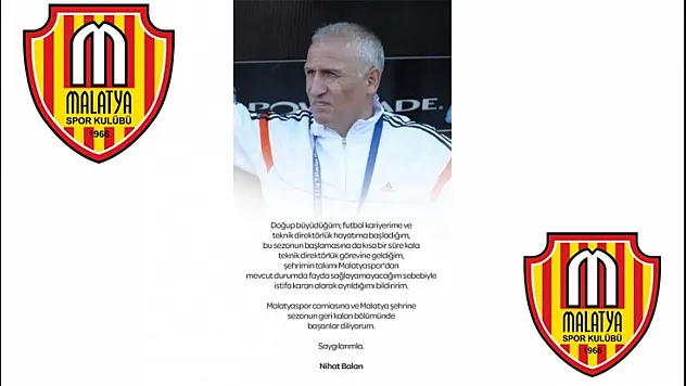 Nihat Balan Malatyaspor'dan Ayrıldı