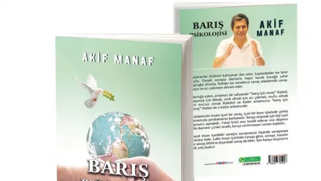 Nobel Barış Ödülü Aday Adayı Dünyaca Ünlü Yazardan Yeni Kitap: Barış Psikolojisi