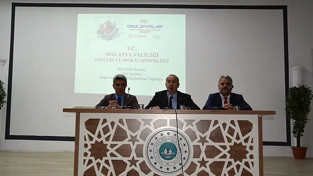 Okul Sporları Faaliyetleri İçin Koordinasyon Toplantısı Yapıldı