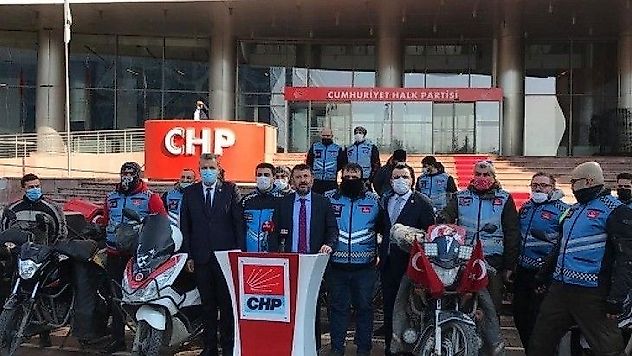 Onlar bir can, motosiklet değil