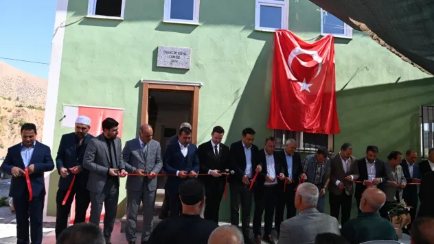 Örencik Camii Dualarla Hizmete Açıldı