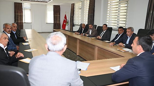 Pütürge'de ilk meclis toplantısı yapıldı...