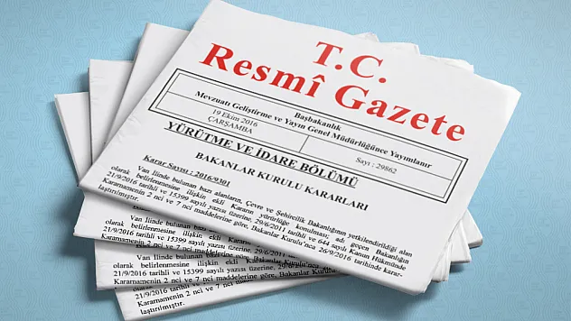 Resmi Gazete'de Bugün(17 Ağustos 2025 )