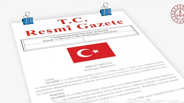 Resmi Gazete'de Bugün