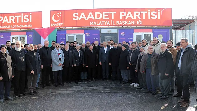 Saadet Partisi, Malatya'da Büyükşehir Adayı Prof. Dr. İbrahim Gezer'i Destekleyecek