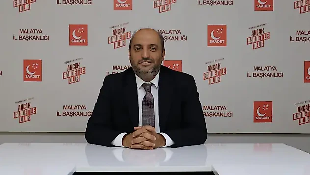 Saadet Partisi Malatya İl Başkanı'ndan Dijital Bağımlılık Uyarısı
