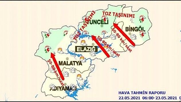 Sağanak Yağışa Dikkat