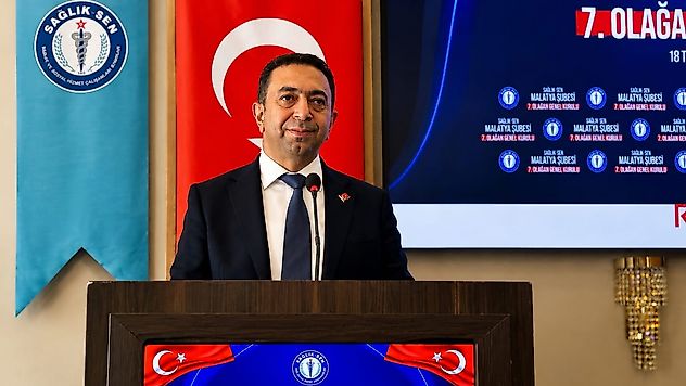 Sağlık-Sen Malatya 7. Olağan Genel Kurulu Tamamlandı