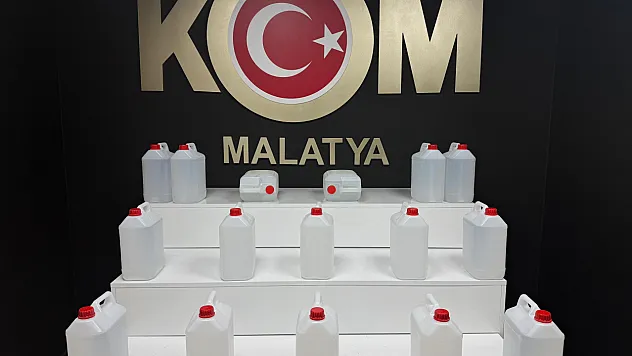 Sahte Alkol Operasyonu: 76 Litre Etil Alkol Ele Geçirildi