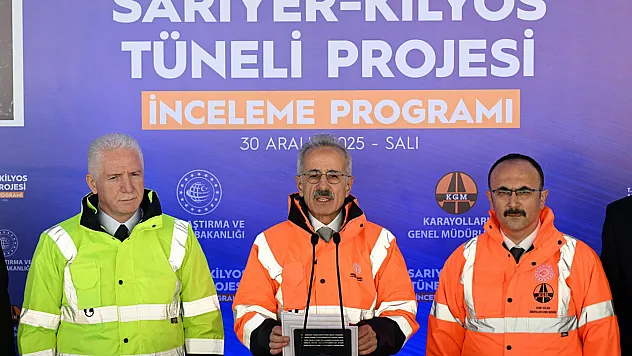 Sarıyer–Kilyos Tüneli'nde %76'lık ilerleme: 2026'da açılıyor