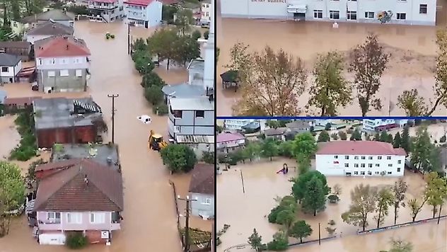 Sel felaketinde can kaybı 8'e yükseldi
