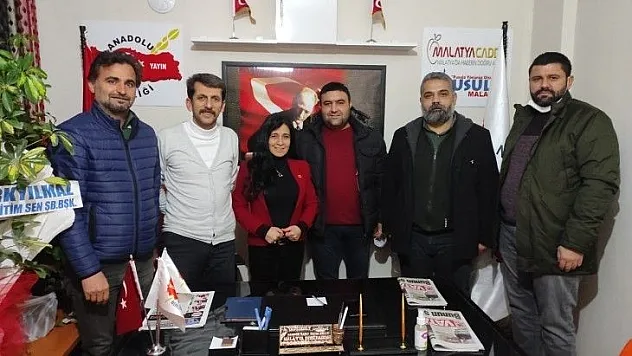 Sendika Başkanlığından Abyb'ye Ziyaret