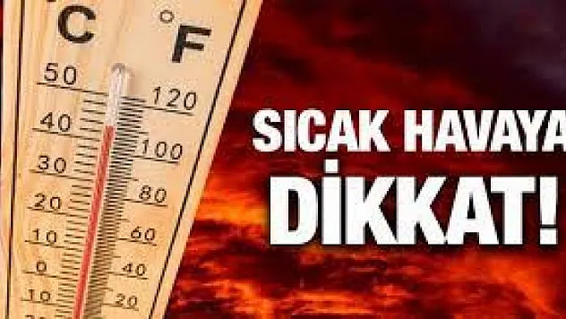 Sıcak Havaya Dikkat!