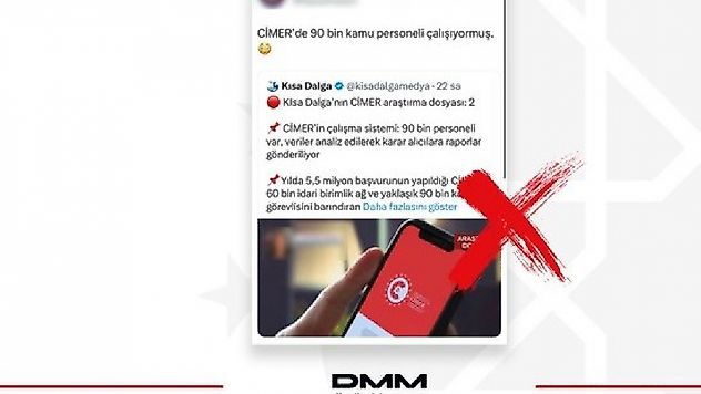 Sosyal Medyadaki CİMER İddiası Gerçeği Yansıtmıyor