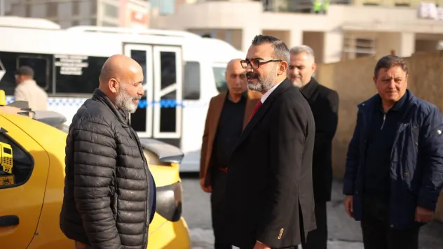Talip Şahin'den Taksi Esnafı ve Galericiler Sitesine Ziyaret