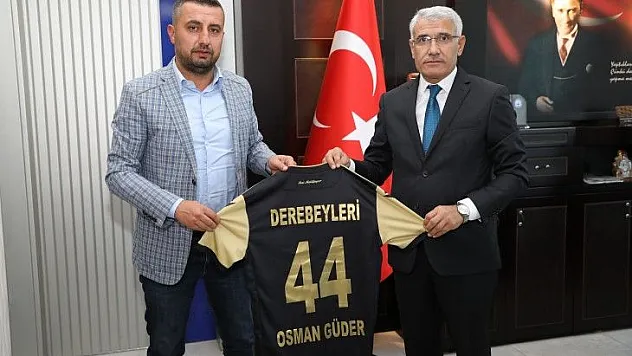 Taraftarlardan Başkan Güder'e Ziyaret
