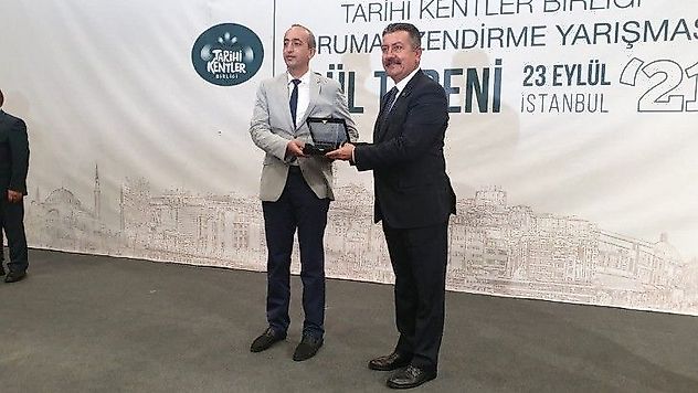 Tarihi Kentler Birliğinden Battalgazi Belediyesi'ne Ödül