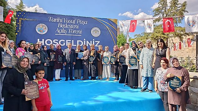 Tarihi Yusuf Paşa Bedesteni Görkemli Törenle Hizmete Girdi