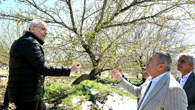 Tarım Ve Orman Bakanı İbrahim Yumaklı İle Görüşen Başkan Er: Çiftçimiz Yalnız Değil