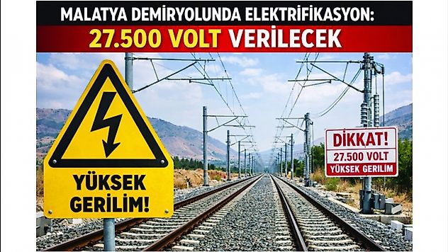 TCDD Uyardı: Katener Hatlarına Yaklaşmayın