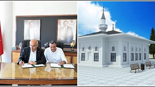 Tecde'deki 100. Yıl Kent Parkı'na Yeni Cami Kazandırılıyor