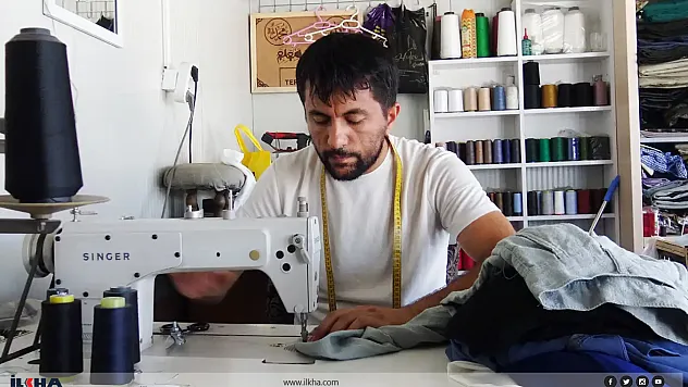 Terzi esnafı: Altın bilezik olarak tabir edilen mesleğimiz can çekişiyor