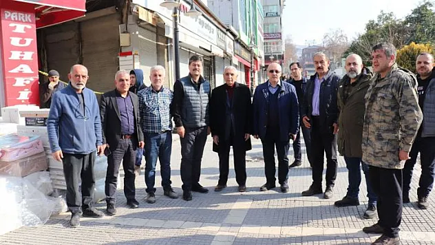 Ticaret Bakanlığı heyetinden deprem incelemesi