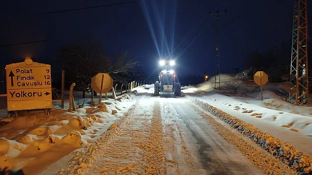 Tipiye Rağmen Durmadılar: 4 Bin Kilometrelik Yol Ulaşıma Açıldı