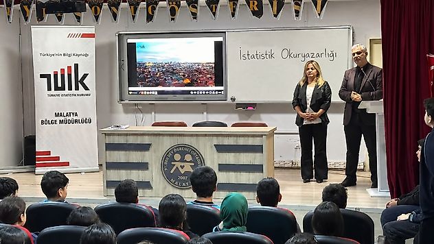 TÜİK'ten Malatya'da Öğrencilere İstatistik Okuryazarlığı Semineri