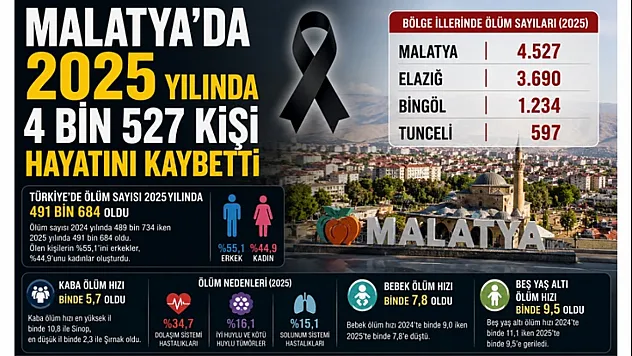 TÜİK Verileri Açıklandı: Ölüm Sayısı 2025'te Arttı