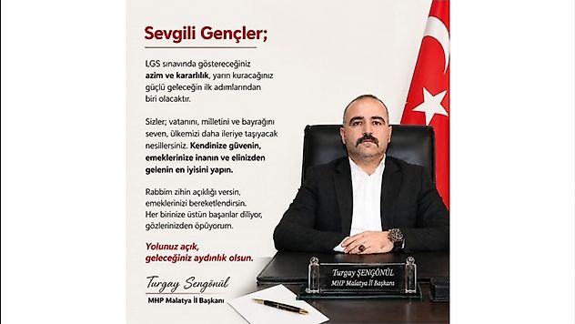 Turgay Şengönül: 'LGS, Güçlü Geleceğin İlk Adımıdır'