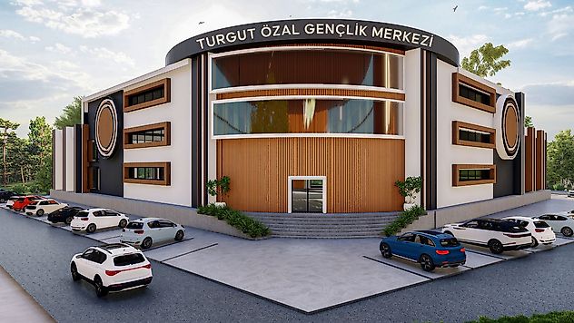 Turgut Özal Gençlik Merkezi'nde Çalışmalar Yüzde 60 Seviyesine Ulaştı