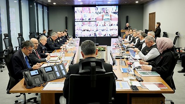 Türkiye Genelinde Asayiş Masaya Yatırıldı: 81 İl VKS'de Buluştu
