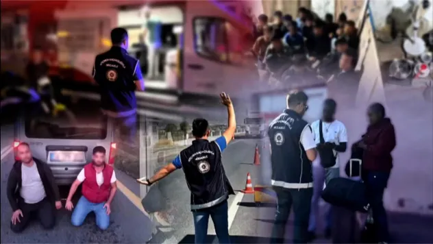 Ülke Genelinde Düzensiz Göç Operasyonu: 666 Göçmen Gözaltında