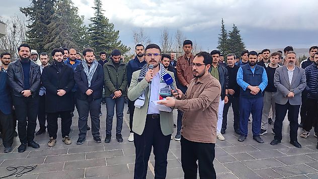 Üniversite öğrencilerinden Mescid-i Aksa için küresel çağrı