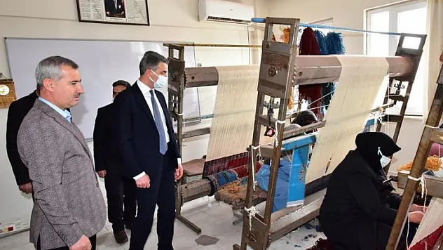 Vali Baruş, Yeşilyurt Tepeköy, Suluköy ve Şahnahan Mahalle Muhtarlarını Ziyaret Etti