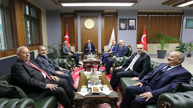 Vali Ersin Yazıcı Fırat Kalkınma Ajansı Şubat Yönetim Kurulu Toplantısına Katıldı