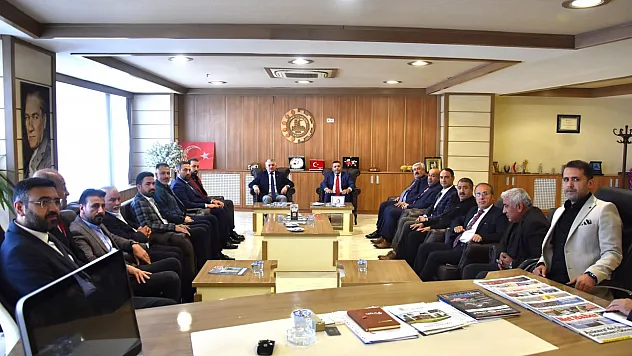 Vali Yazıcı'dan Malatya TSO'ya ziyaret