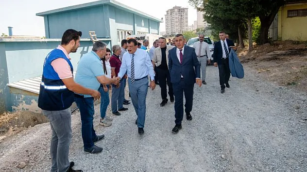 Yapraklı Hidroelektrik Santralinde (HES) ön incelemelerde bulundu.