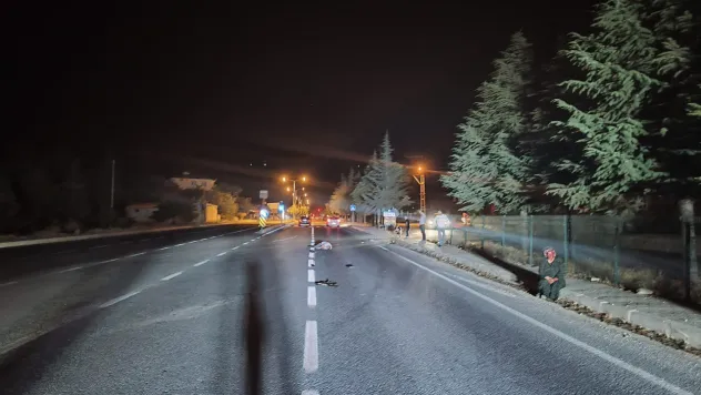Yaşlı çifti kaza ayırdı